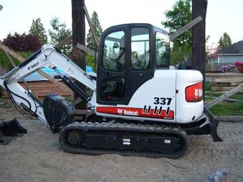 bobcat 337 mini excavator service manual|bobcat 337 specifications.